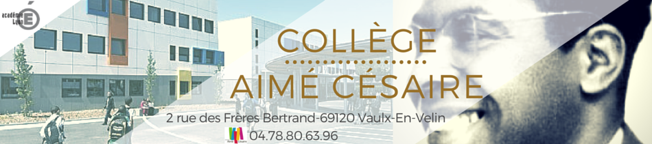 Site officiel – Collège Aimé Césaire – Vaulx-en-Velin